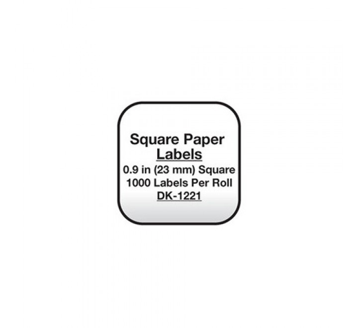 Square Paper Label Printing